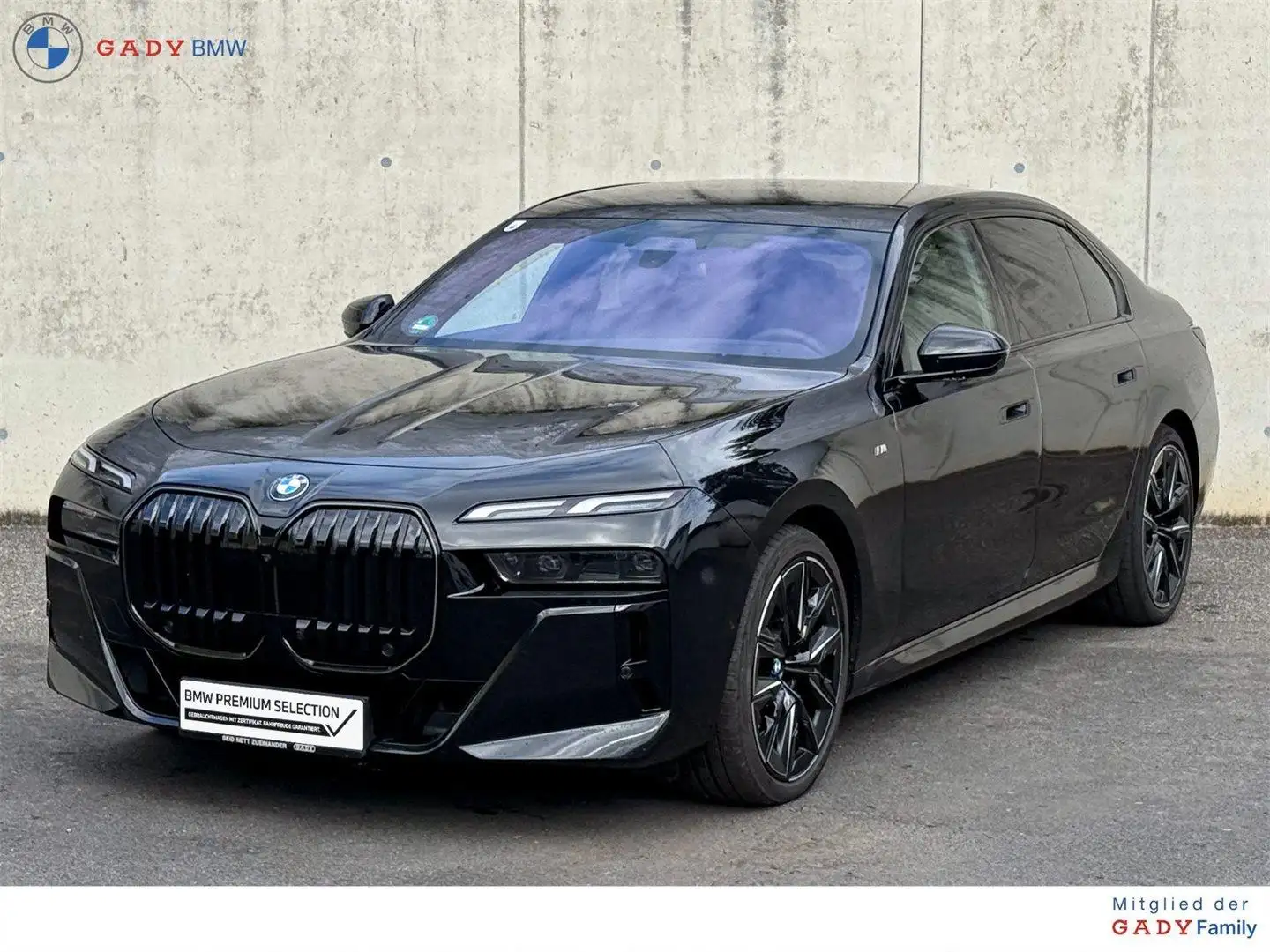BMW 740 d xDrive Limousine Schwarz - 1