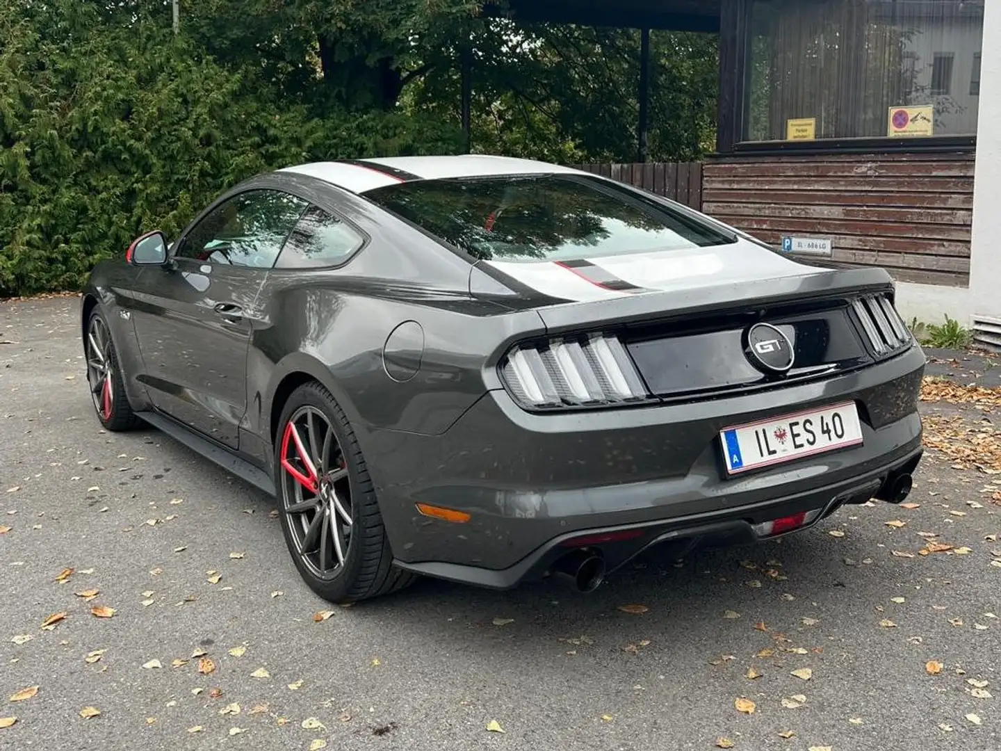 Ford Mustang GT**SERVICEGEPFLEGT** Gris - 2