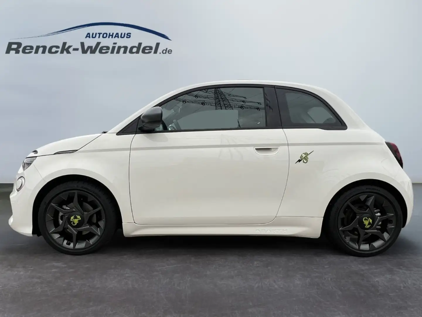 Abarth 500 E Navi Klimaautom PDC Apple CarPlay Android Auto T Blanc - 2