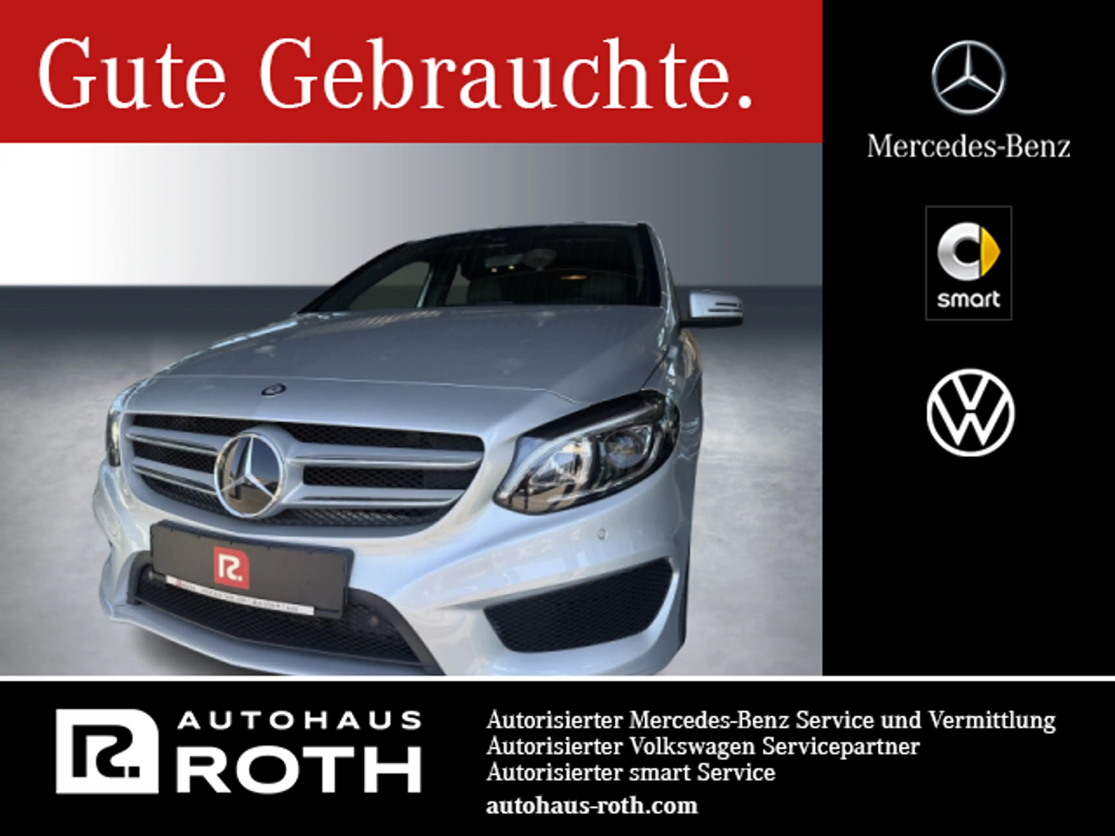 Mercedes-Benz B 220 B 220 d 4M COMAND Standheizung AMG Memory AHK LED