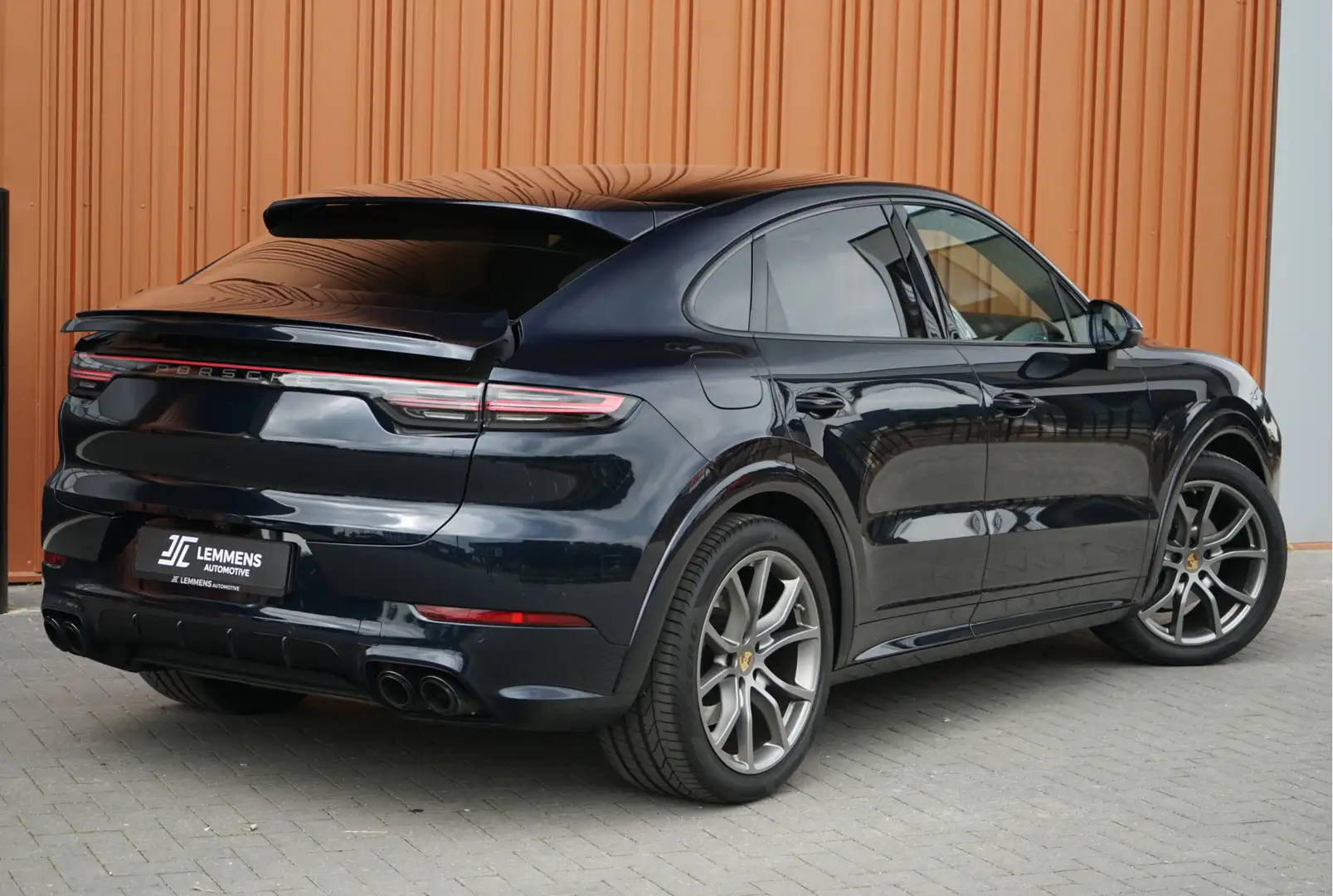 Porsche Cayenne 3.0 Coupé E-Hybrid Platinum Edition Panodak Design Bleu - 2