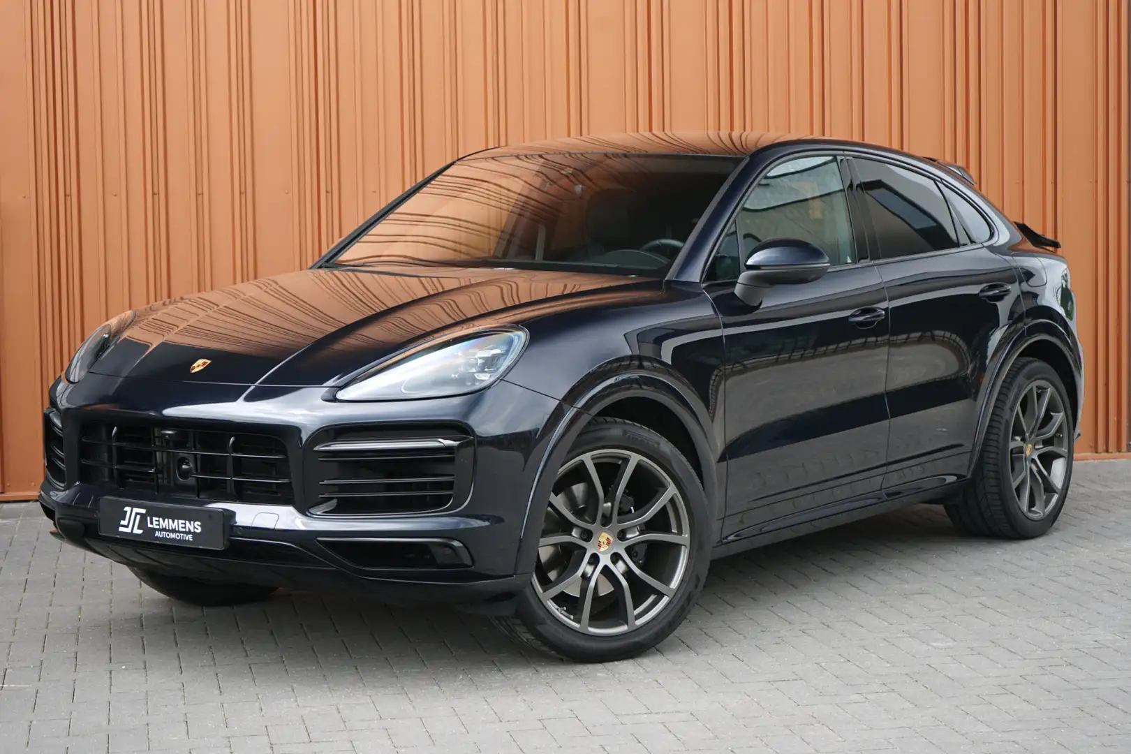 Porsche Cayenne 3.0 Coupé E-Hybrid Platinum Edition Panodak Design Bleu - 1