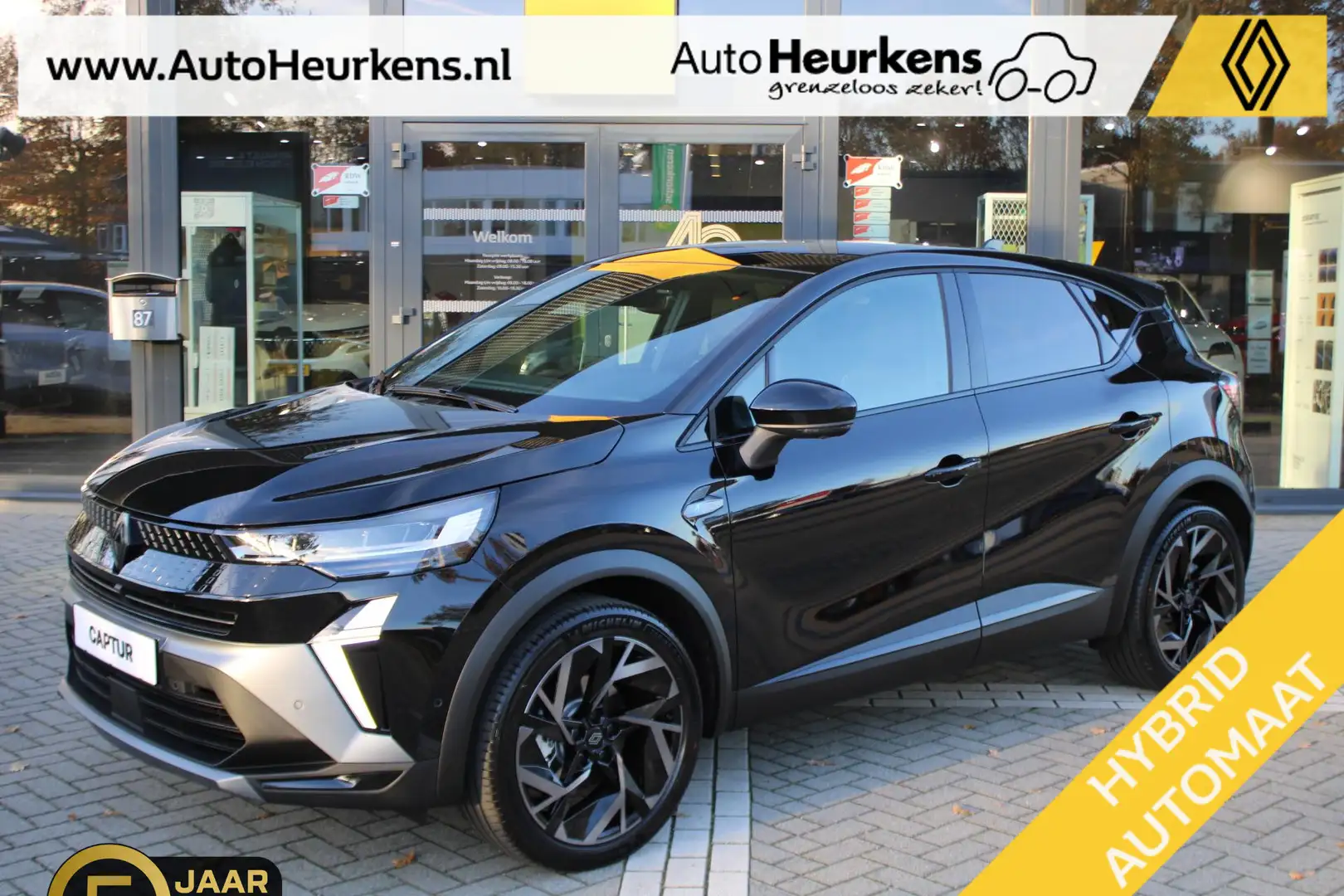 Renault Captur E-Tech full hybrid 160 esprit Alpine | Pack Privil Zwart - 1