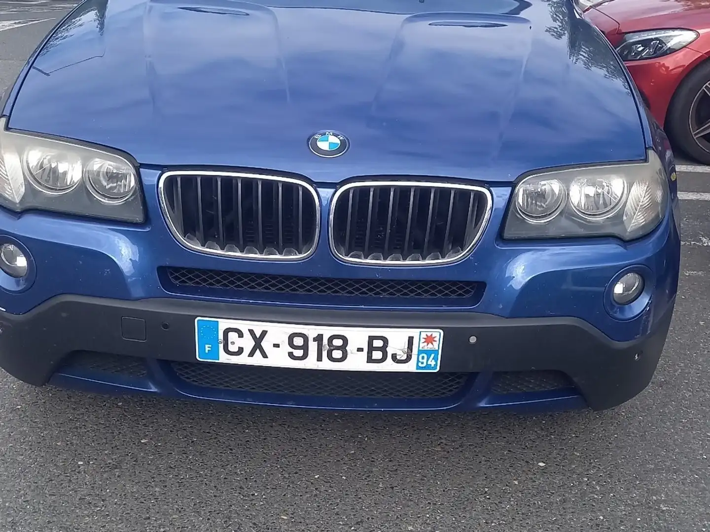 BMW X3 2.0d 150ch Luxe Bleu - 1