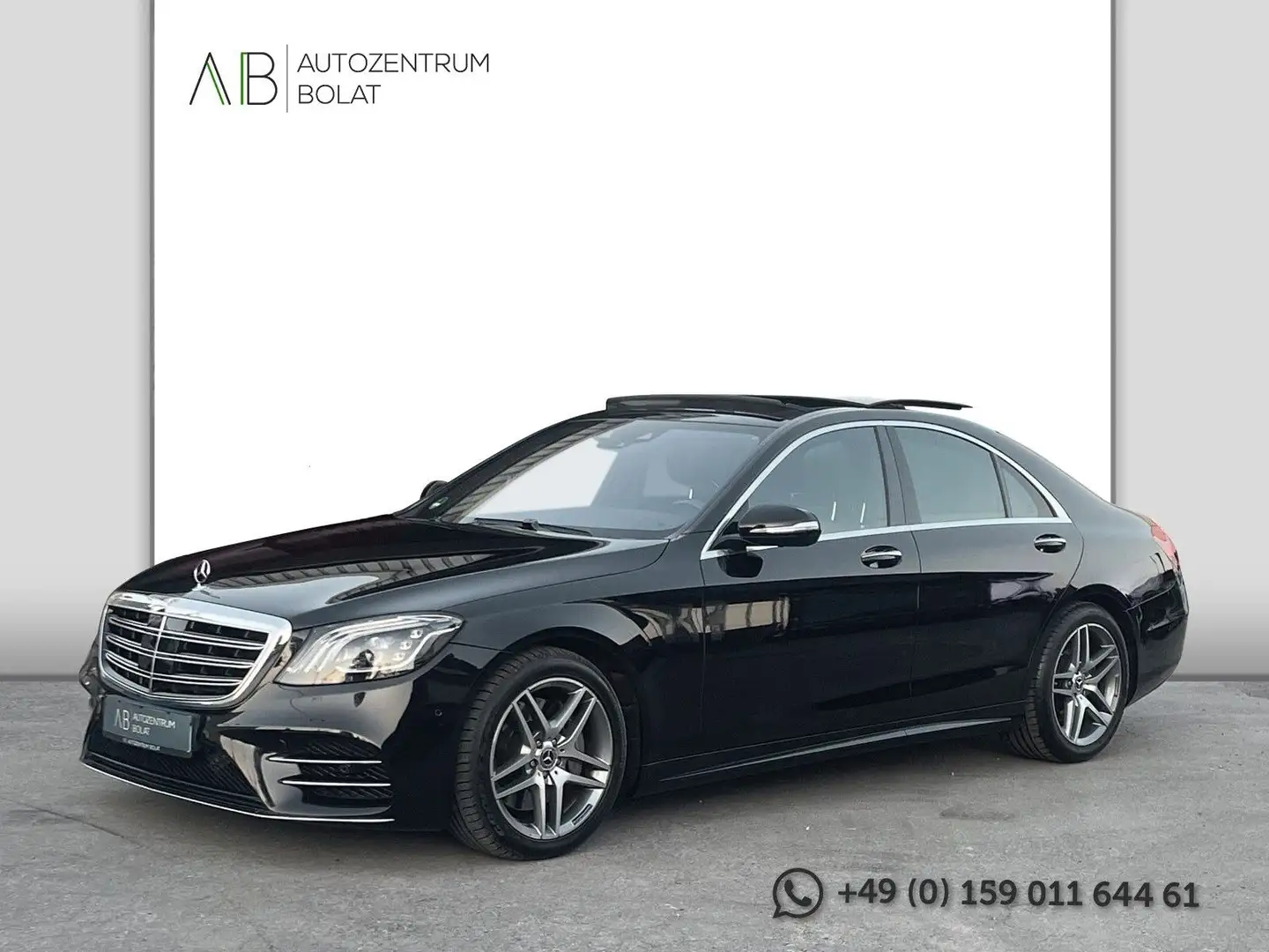 Mercedes-Benz S 350 d°4Matic°AMG-LINE°SCHIEBEDACH°HUD°PANO°ACC° Noir - 2
