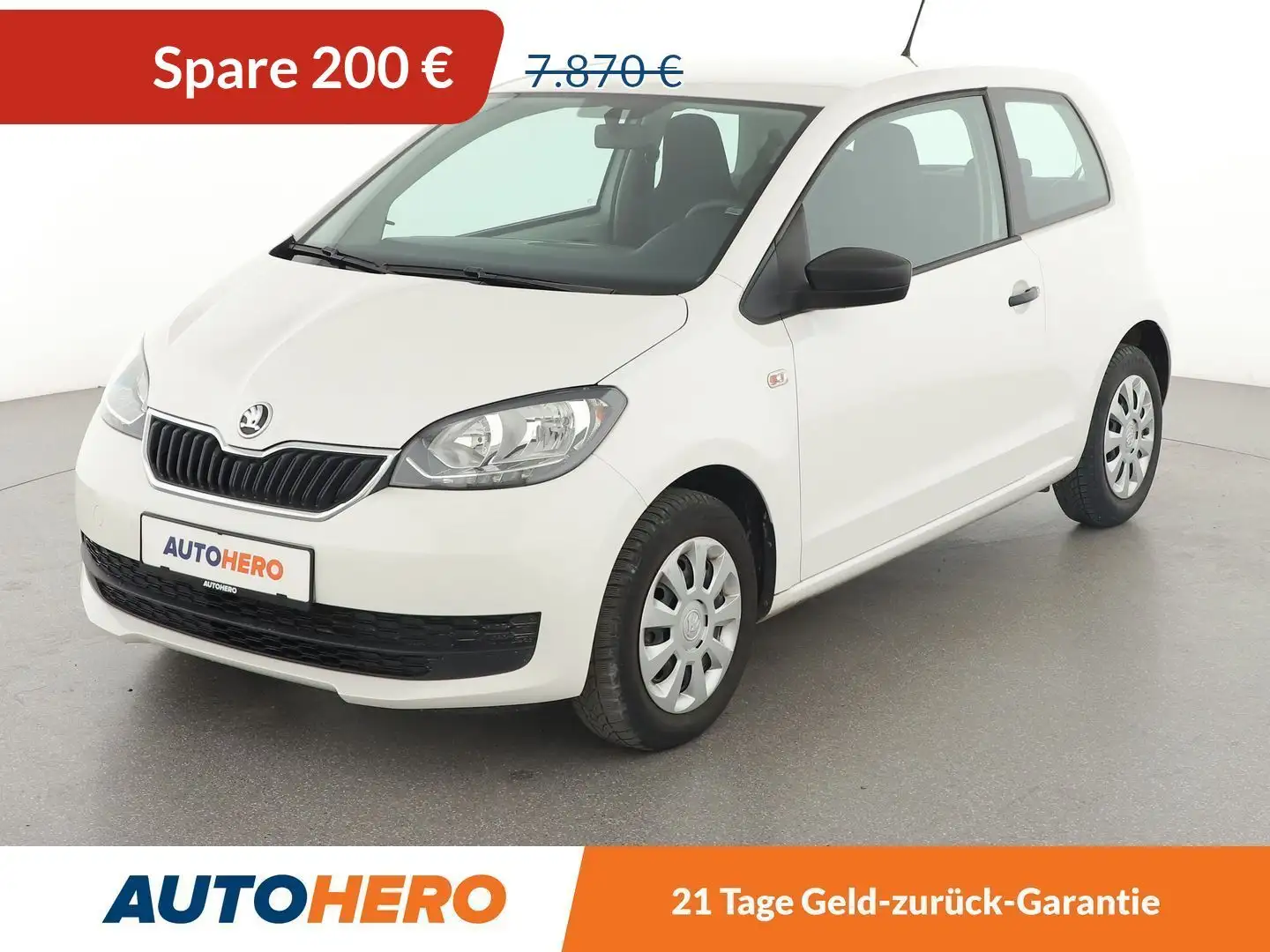 Skoda Citigo 1.0 MPI Active*KLIMA*GARANTIE* Weiß - 1