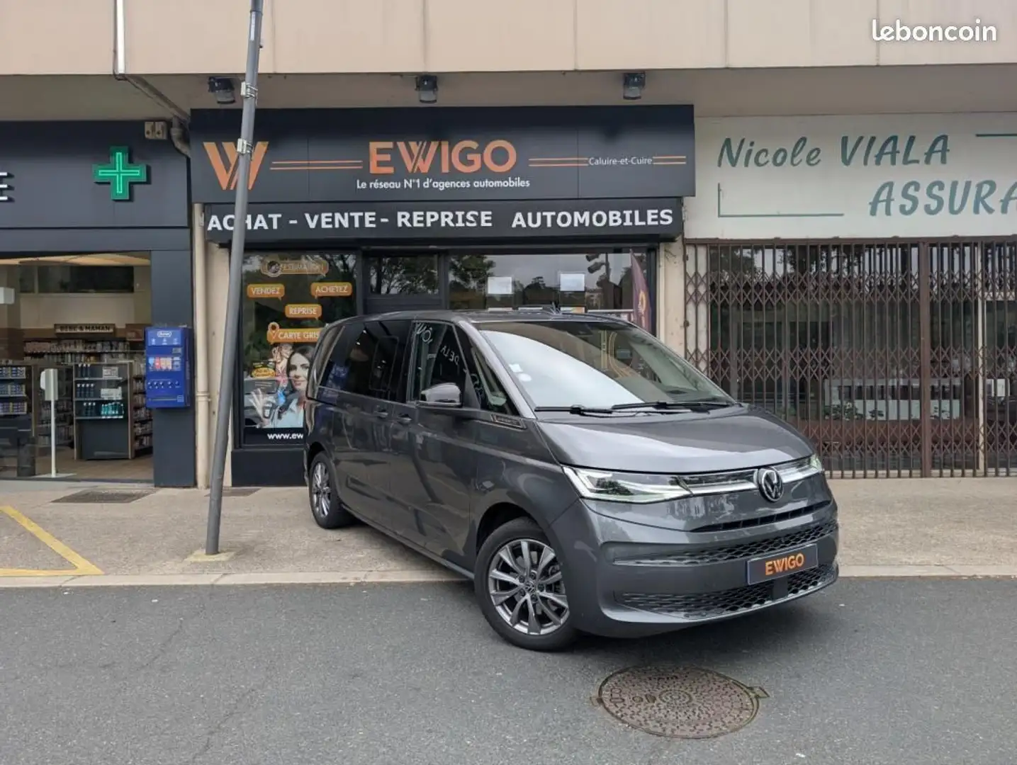 Volkswagen VII (T7) 1.4 eHYBRRID 218CH ENERGETIC COURT DSG6 H Grau - 1