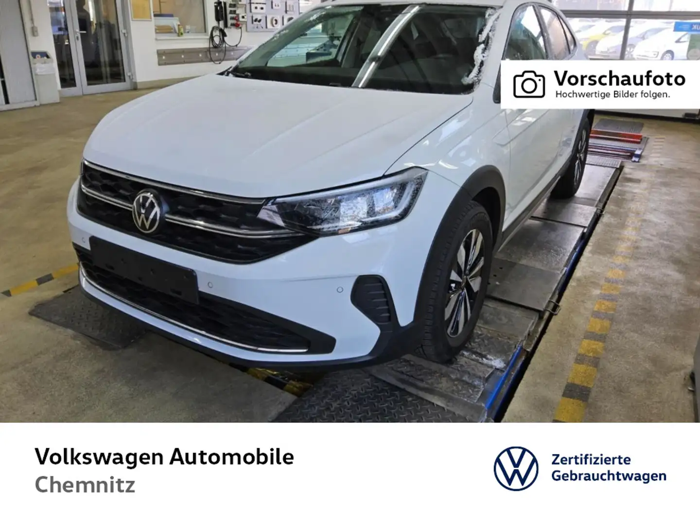 Volkswagen Taigo 1.0 TSI Goal*ACC*LED*Navi*Sitzheizung* Weiß - 1