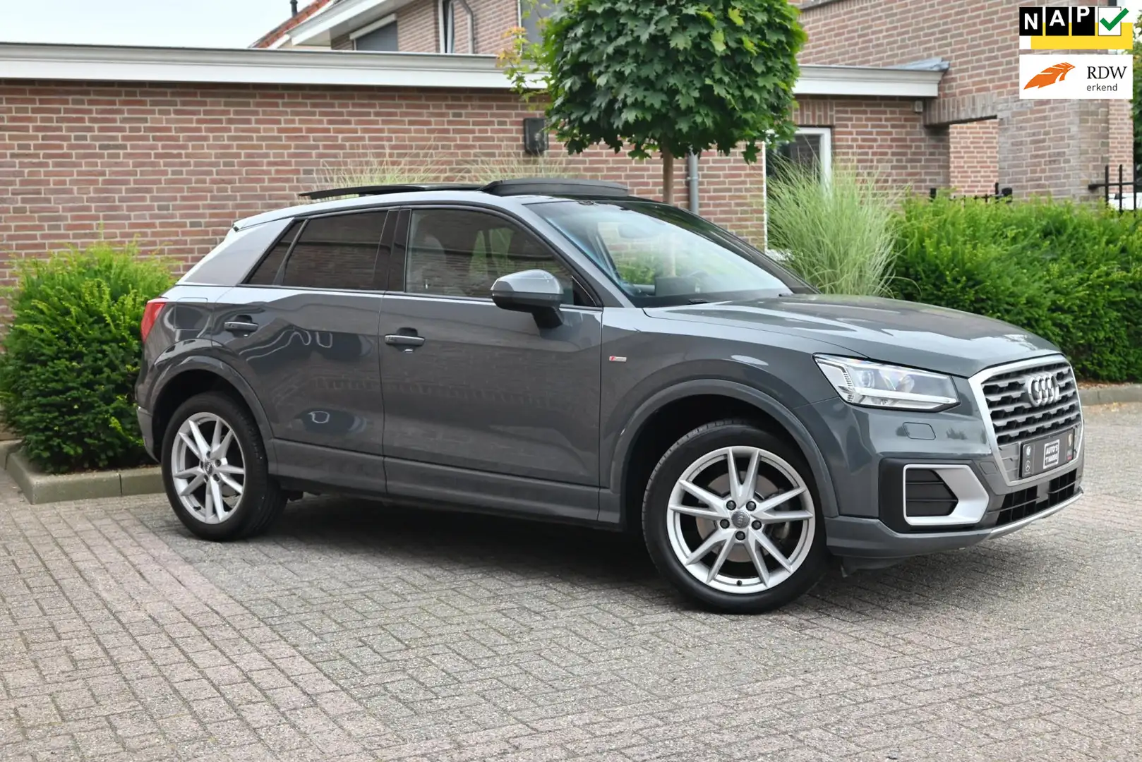 Audi Q2 1.4 TFSI CoD Sport Pro Line S 150 PK Aut. 2x S-Lin Gris - 1