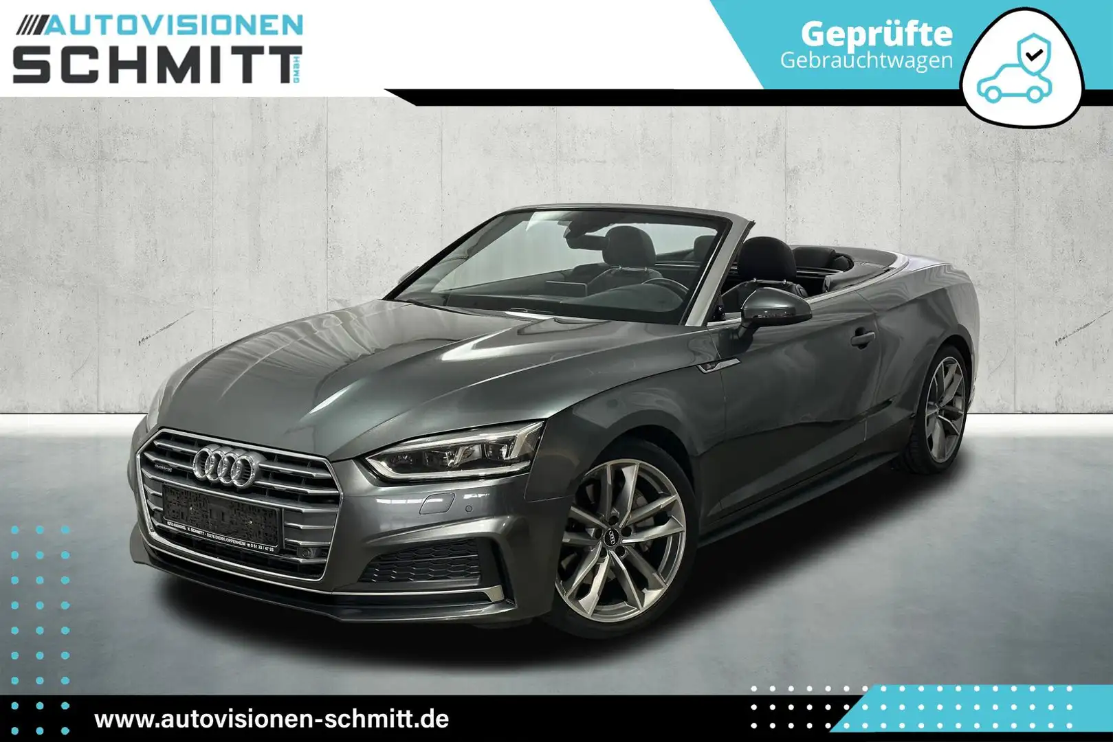 Audi A5 quattro|S-Line|Matrix-LED|CarPlay Grau - 1
