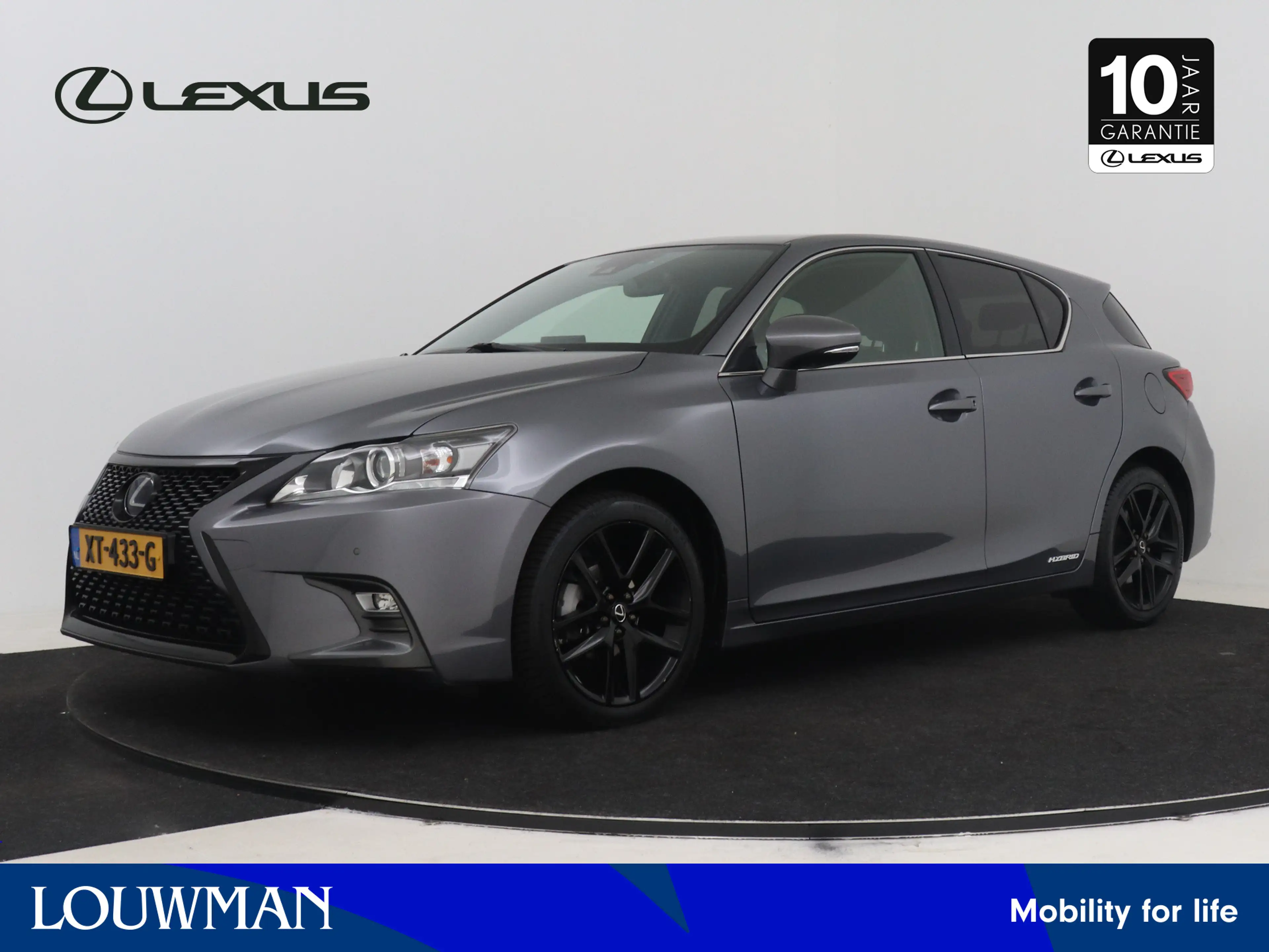 Lexus CT 200h Sport Edition Mercury Grey metallic Black/ Dark Ro