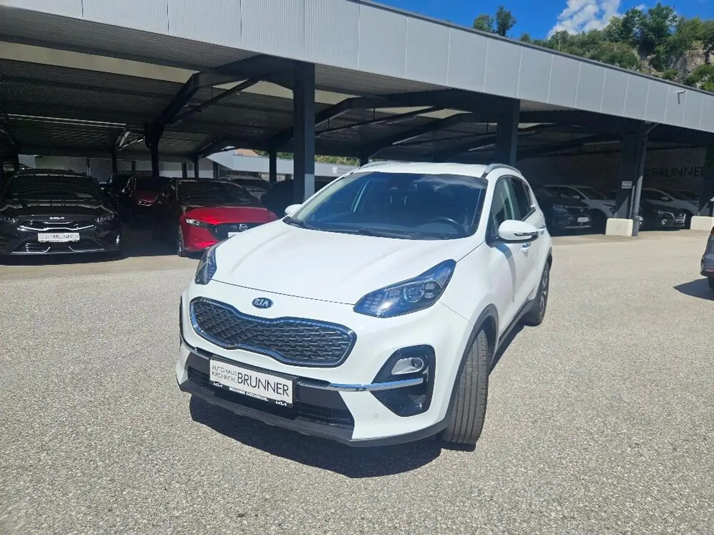 Kia Sportage 1,6 CRDI SCR AWD Gold DCT Aut. Weiß - 2