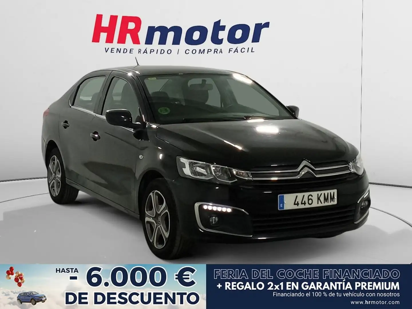 Citroen C-Elysée Shine Negro - 1