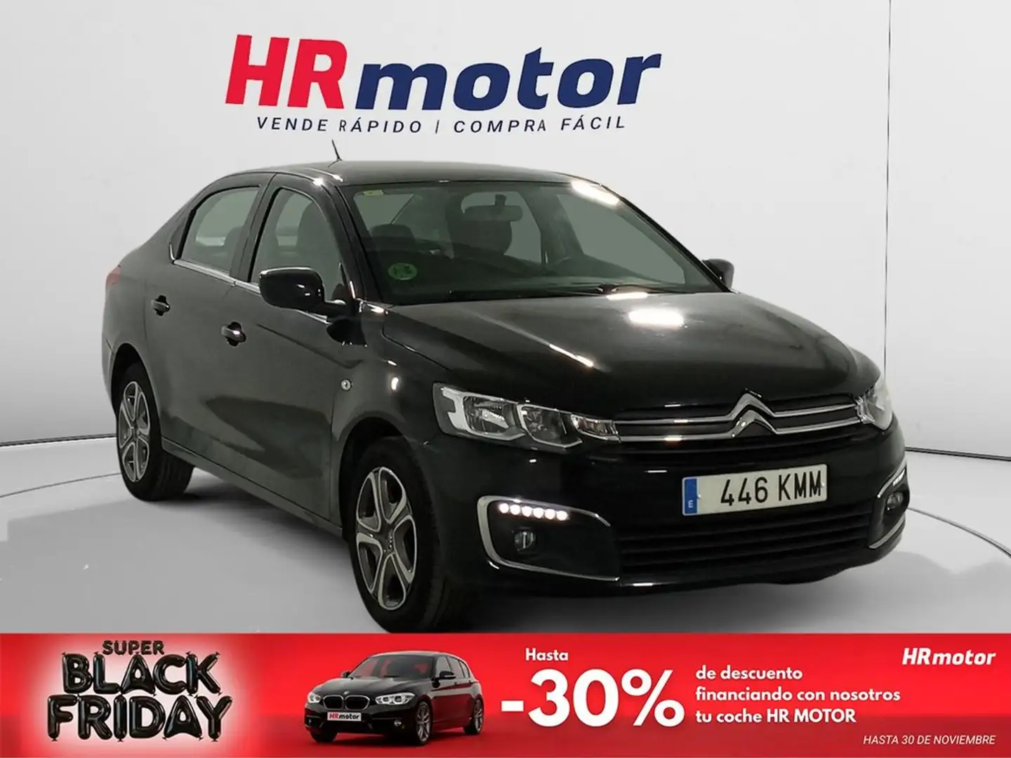 Citroen C-Elysée Shine Zwart - 1