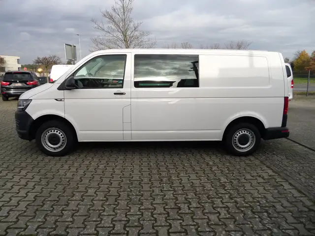 Volkswagen T6 Transporter 5-Sitzer DoKa+lang 4Motion+Regale+Standhzg.+1.Hand