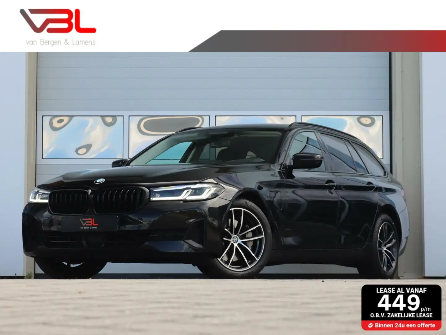 BMW 530 5-serie Touring 530e High Executive | ACC | Head-u Zwart - 1