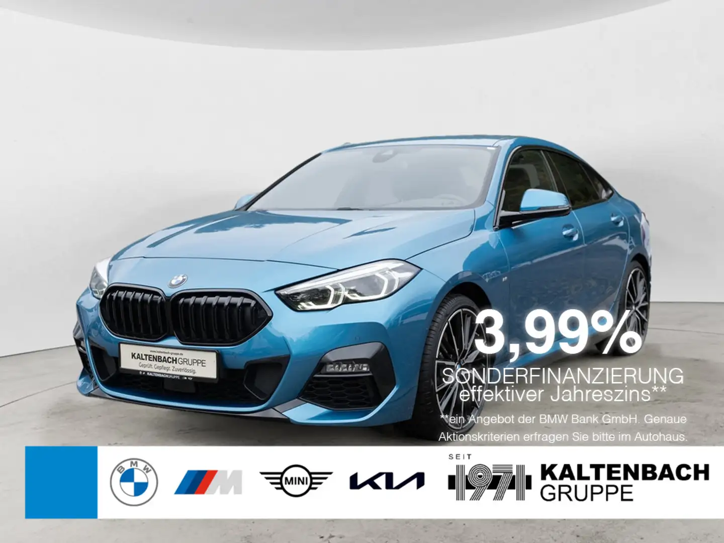 BMW 218 i Gran Coupe M-Sport AHK LED ACC NAVI Blau - 1