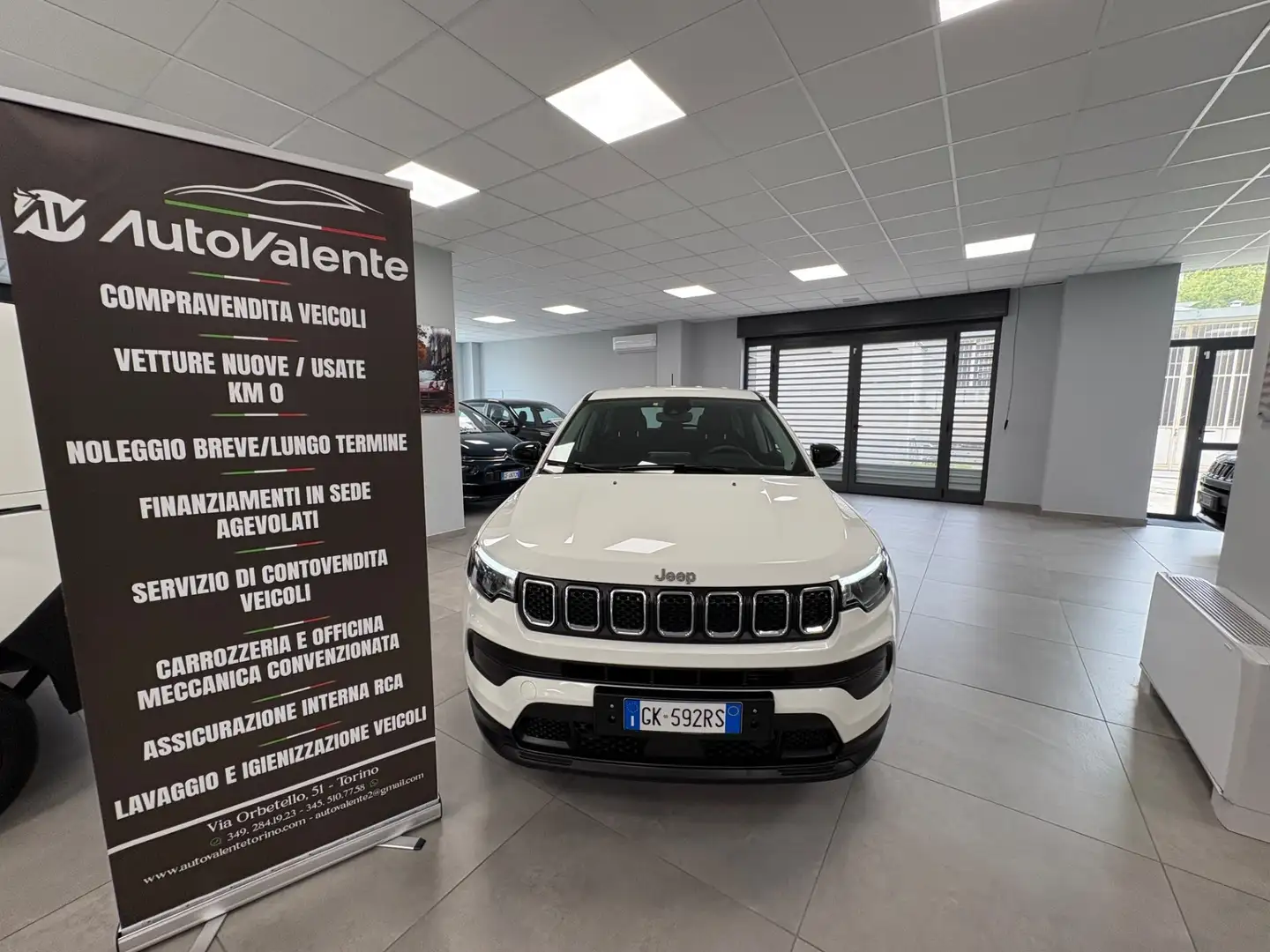 Jeep Compass Compass 1.3 Turbo T4 2WD Longitude Weiß - 2