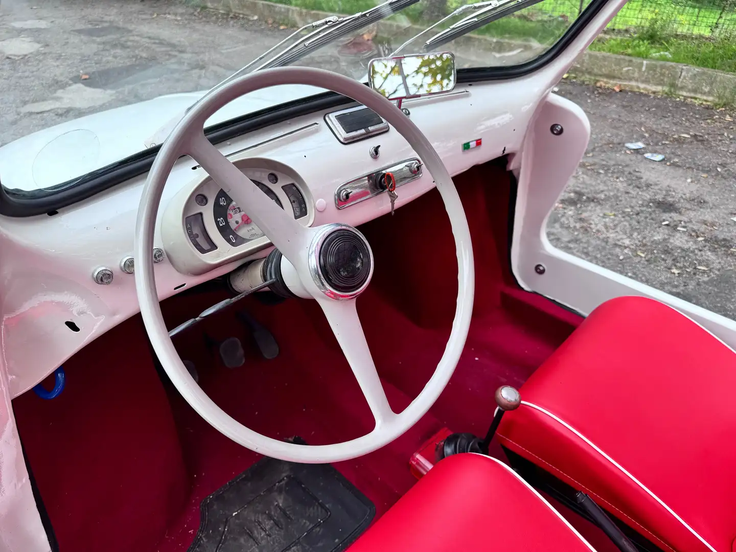 Fiat 600 Fiat 600 d jolly spiaggina Beyaz - 2