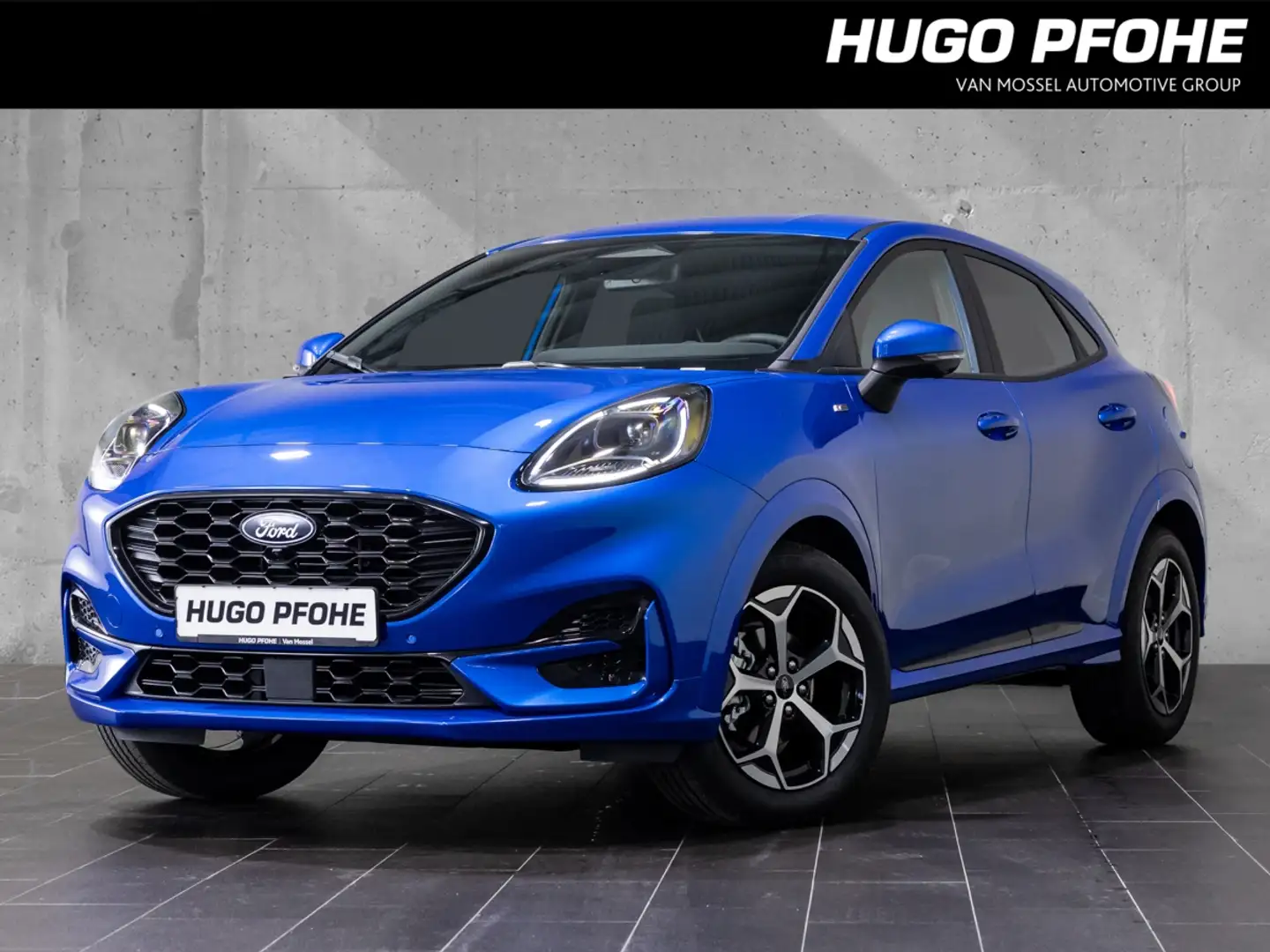 Ford Puma ST-Line 1.0 EcoBoost Hybrid 92kW(125PS) *Aktion HP Bleu - 1