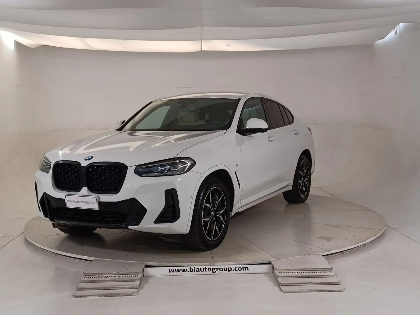 BMW X4 G02 2021 xdrive20d mhev 48V Msport auto Bianco - 1