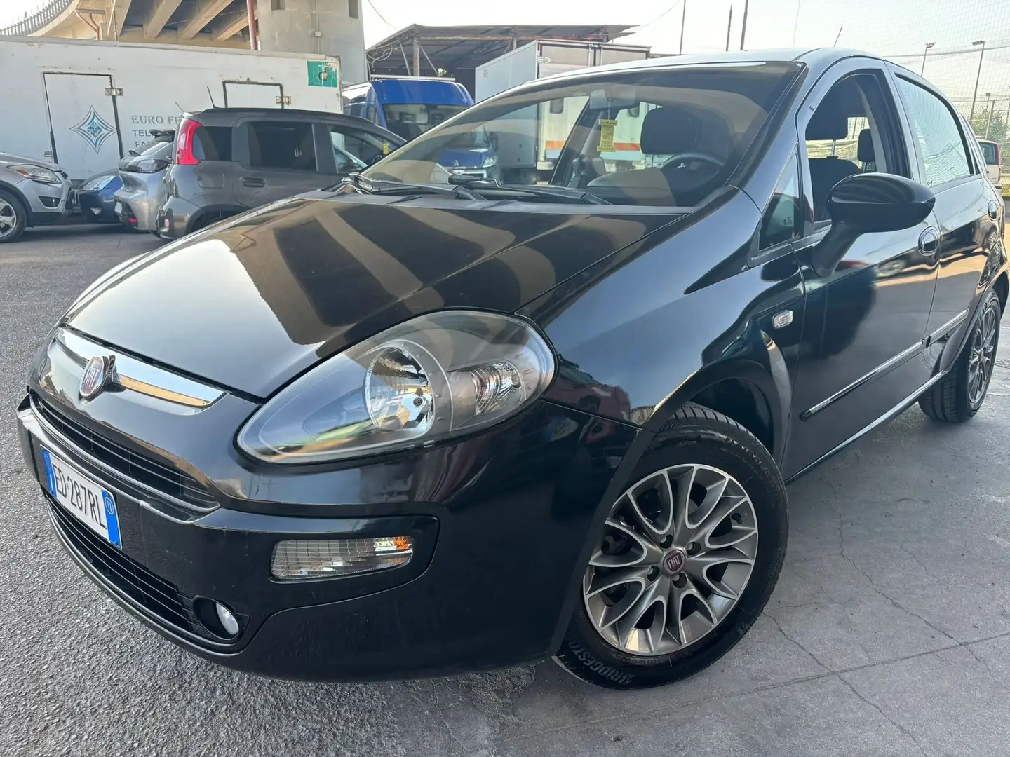 Fiat Punto Evo Punto Evo 1.3 Mjt 75 CV 5 porte Dynamic Nero - 1