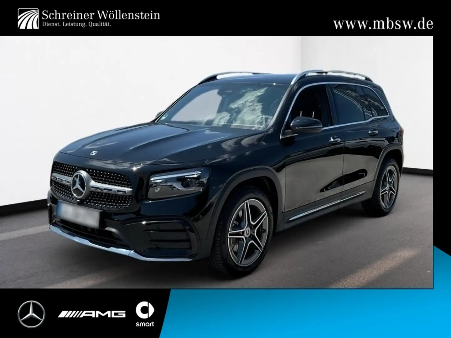 Mercedes-Benz GLB 200 d AMG*Multibeam*Distronic*Navi-Prem*RüKa Schwarz - 1