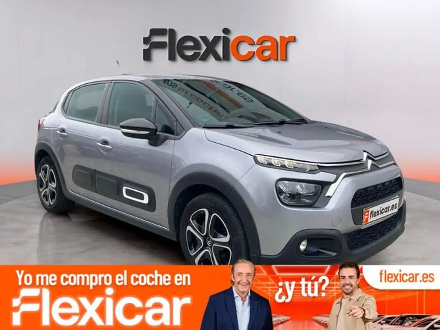 Citroen C3 PureTech 60KW (83CV) Plus Gris - 1