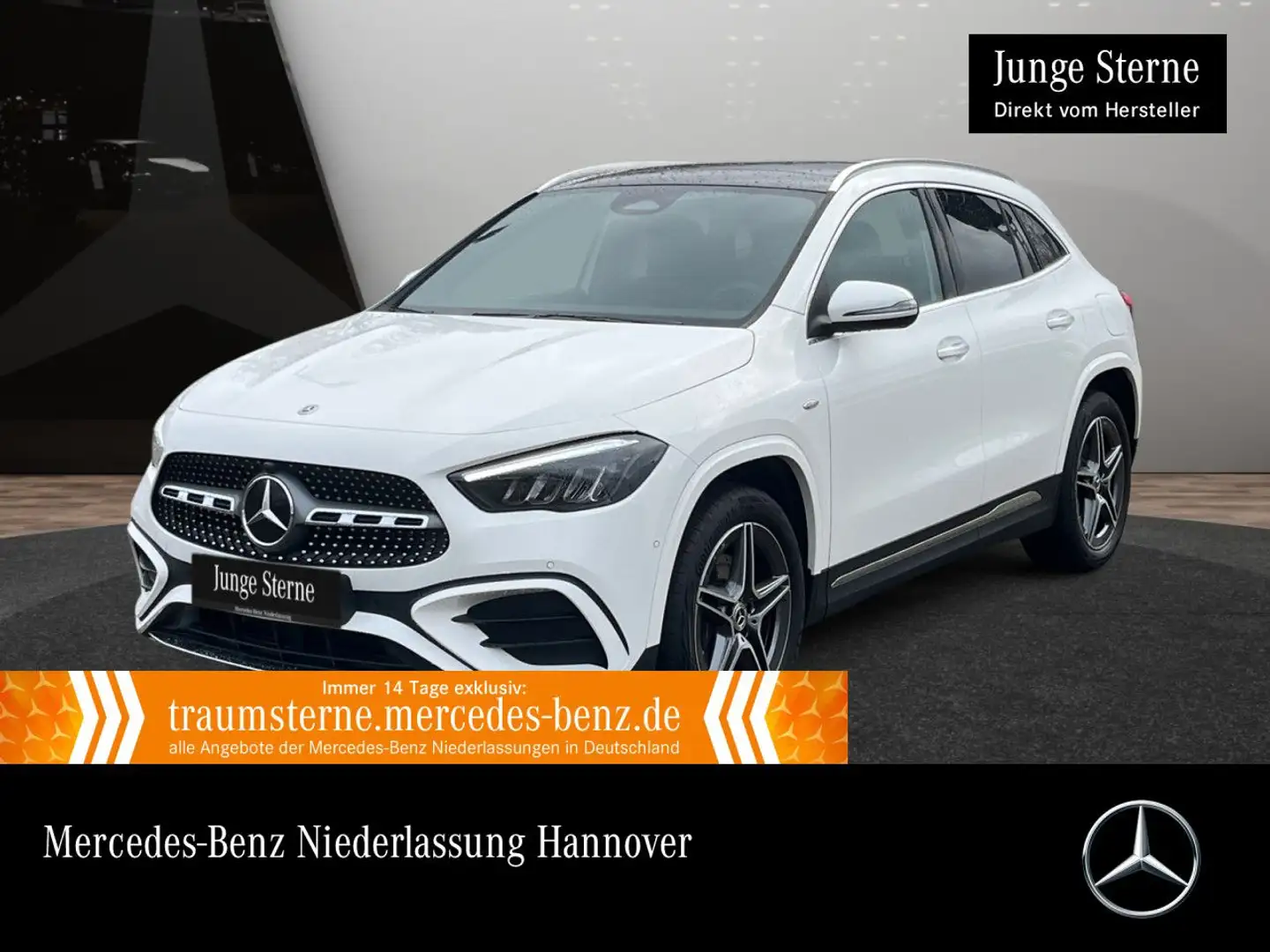 Mercedes-Benz GLA 250 e AMG+PANO+LED+KAMERA+KEYLESS+8G Weiß - 1