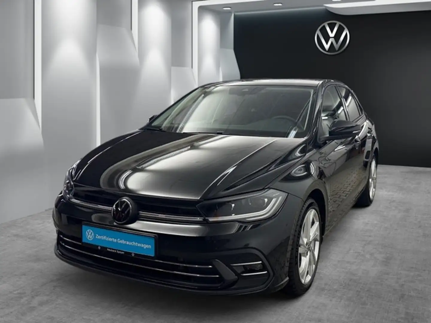 Volkswagen Polo VI 1.0TSI DSG Style IQ DRIVE AHK RFK PANO Negro - 1