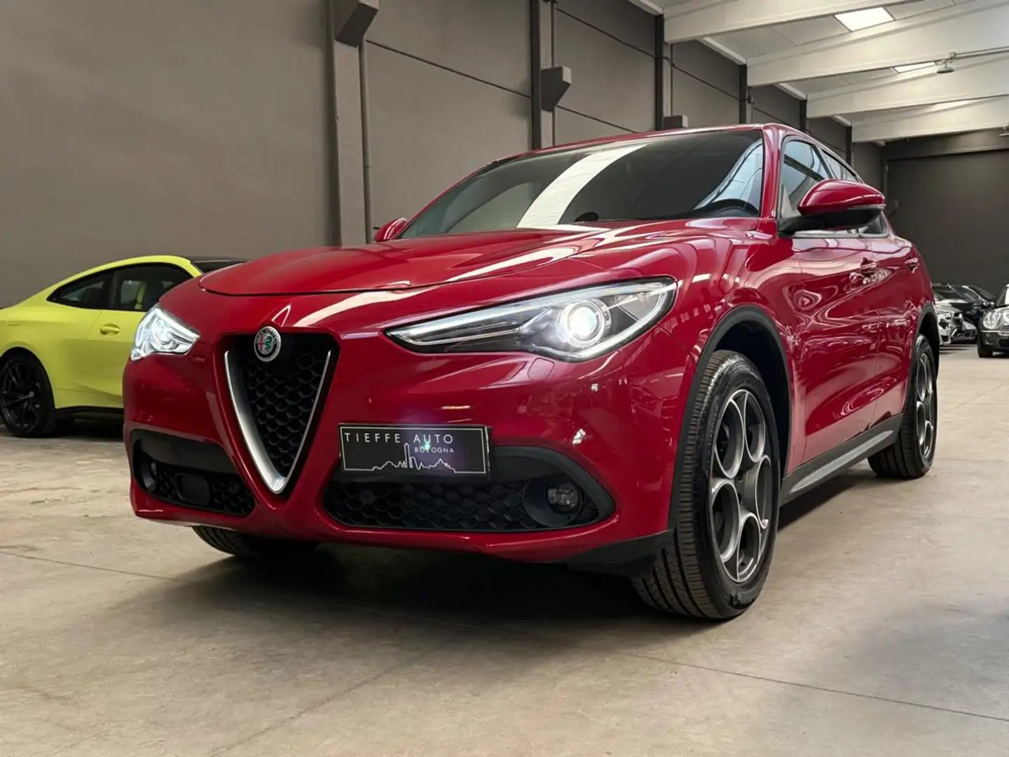 Alfa Romeo Stelvio 2.2 Turbodiesel 190 CV AT8 Q4 Sport-Tech Rosso - 1