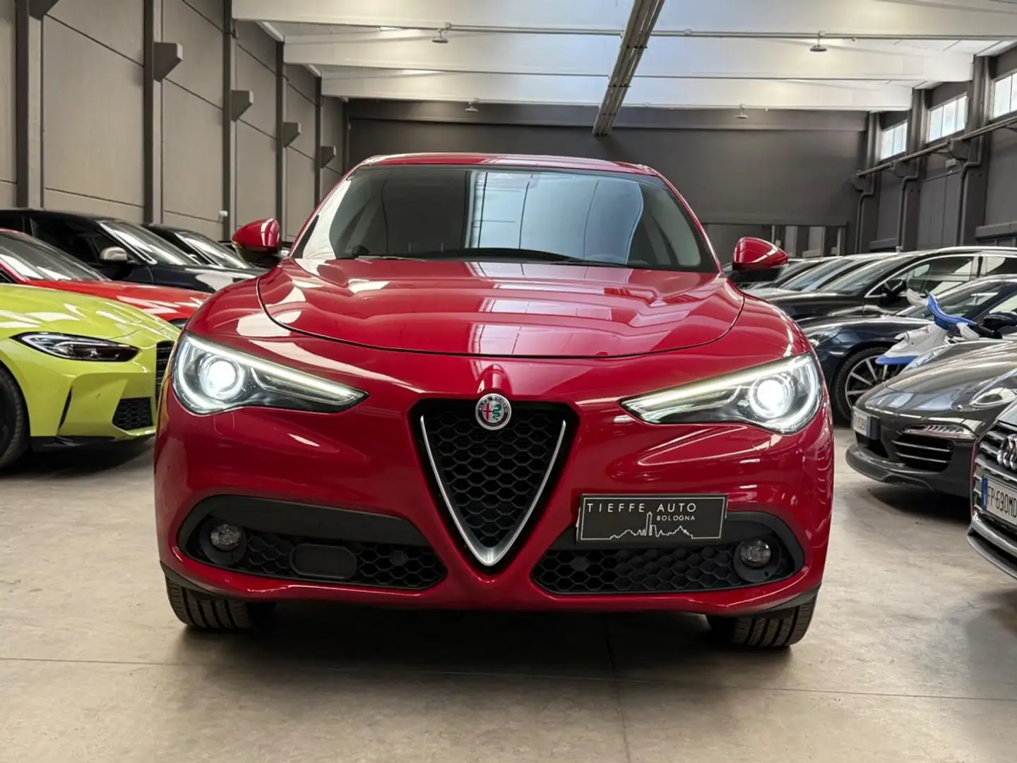 Alfa Romeo Stelvio 2.2 Turbodiesel 190 CV AT8 Q4 Sport-Tech Rosso - 2