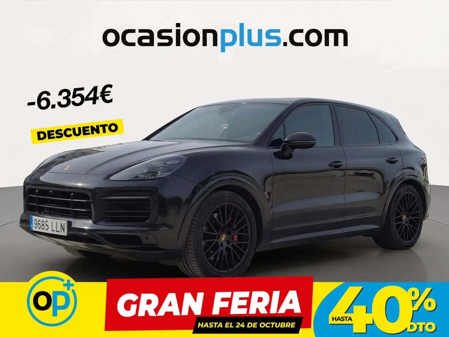 Porsche Cayenne Aut. Negro - 1