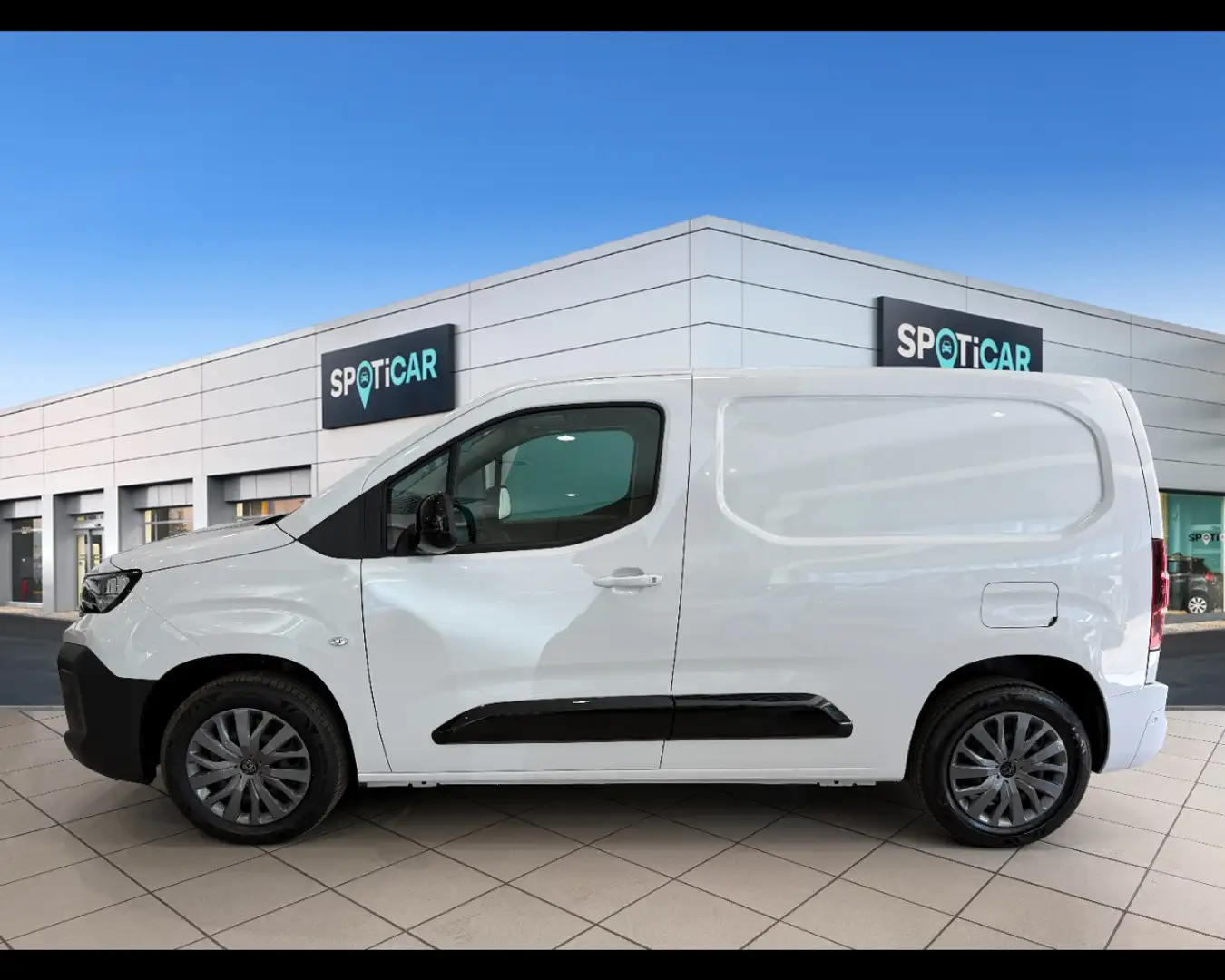Peugeot Partner 1.5 bluehdi 100cv S&S L1 Wit - 2