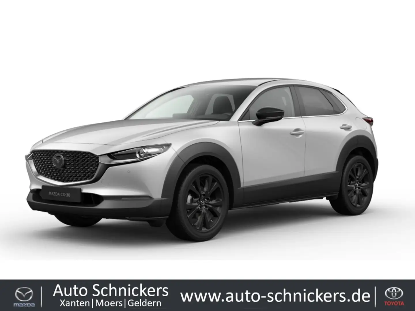 Mazda CX-30 HOMURA+2025+HEAD-UP+CARPLAY+DAB+LED+AKTION!! Weiß - 1
