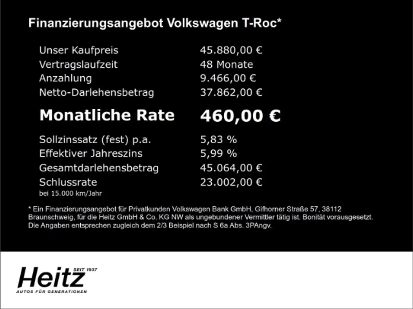 Volkswagen T-Roc TSI 4MOTION DSG R-Line Navi LED ACC SHZ LM Grau - 2