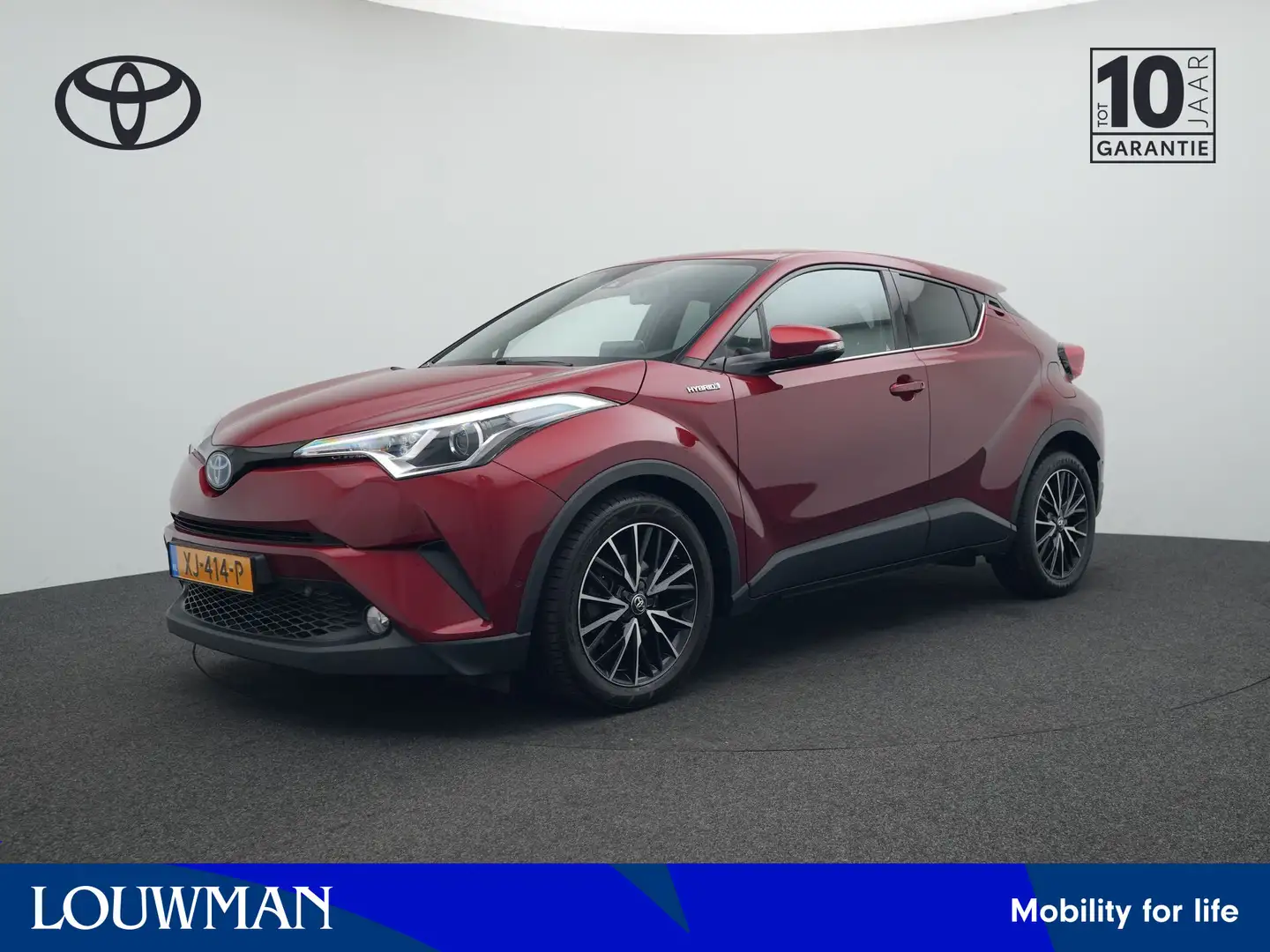 Toyota C-HR 1.8 Hybrid Dynamic Limited BT gereserveerd 14-06/1 Rood - 1