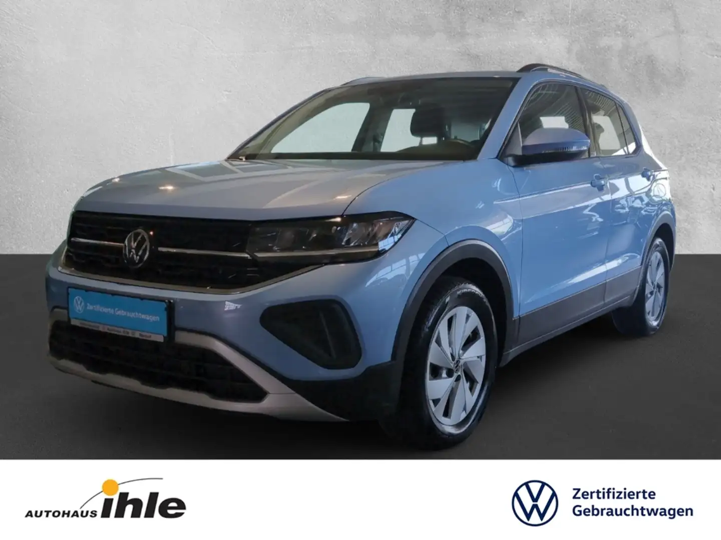 Volkswagen T-Cross 1,0 TSI Life AHK+NAVI+SITZHZG+CLIMATRONIC Bleu - 1