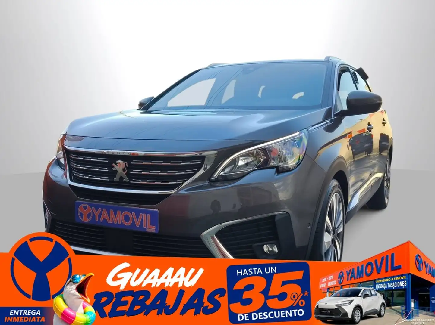 Peugeot 5008 1.2 PureTech S&S Allure 7 pl. 130 Gris - 1