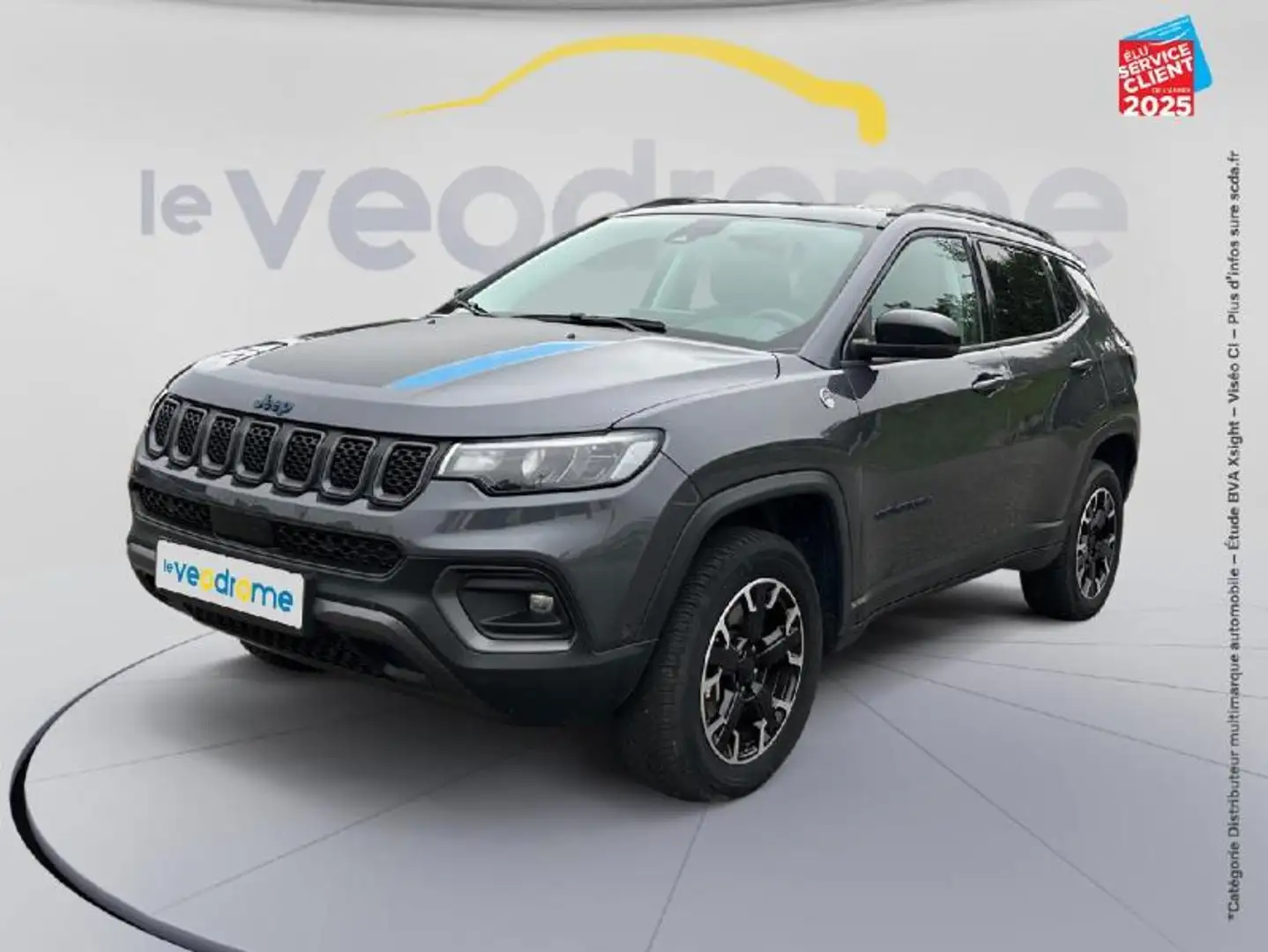 Jeep Compass 1.3 Turbo T4 240ch PHEV 4xe Trailhawk AT6 eAWD - 1