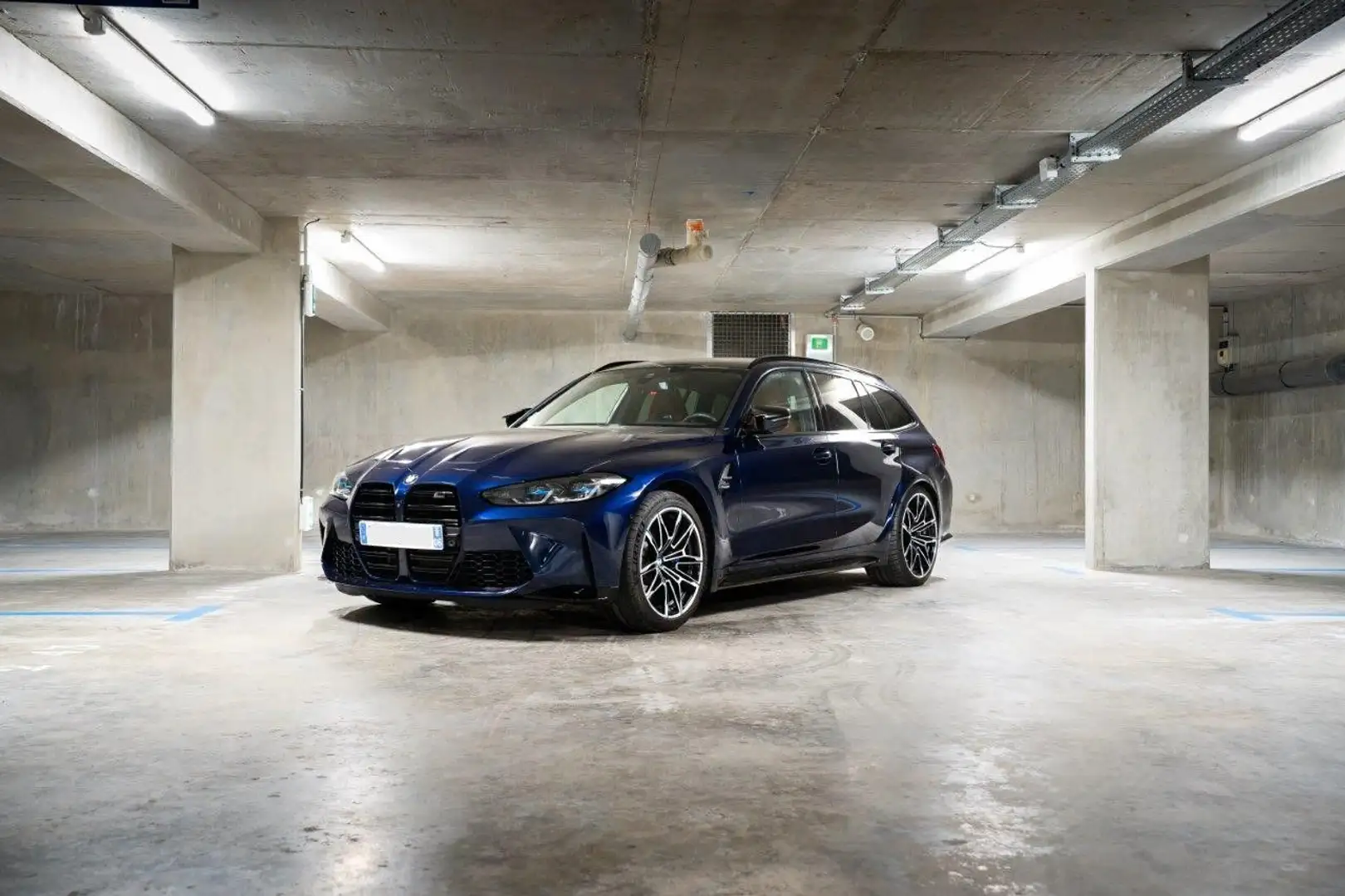 BMW M3 SERIE 3 (G81) TOURING 3.0 510 COMPETITION M XDRIVE Bleu - 1