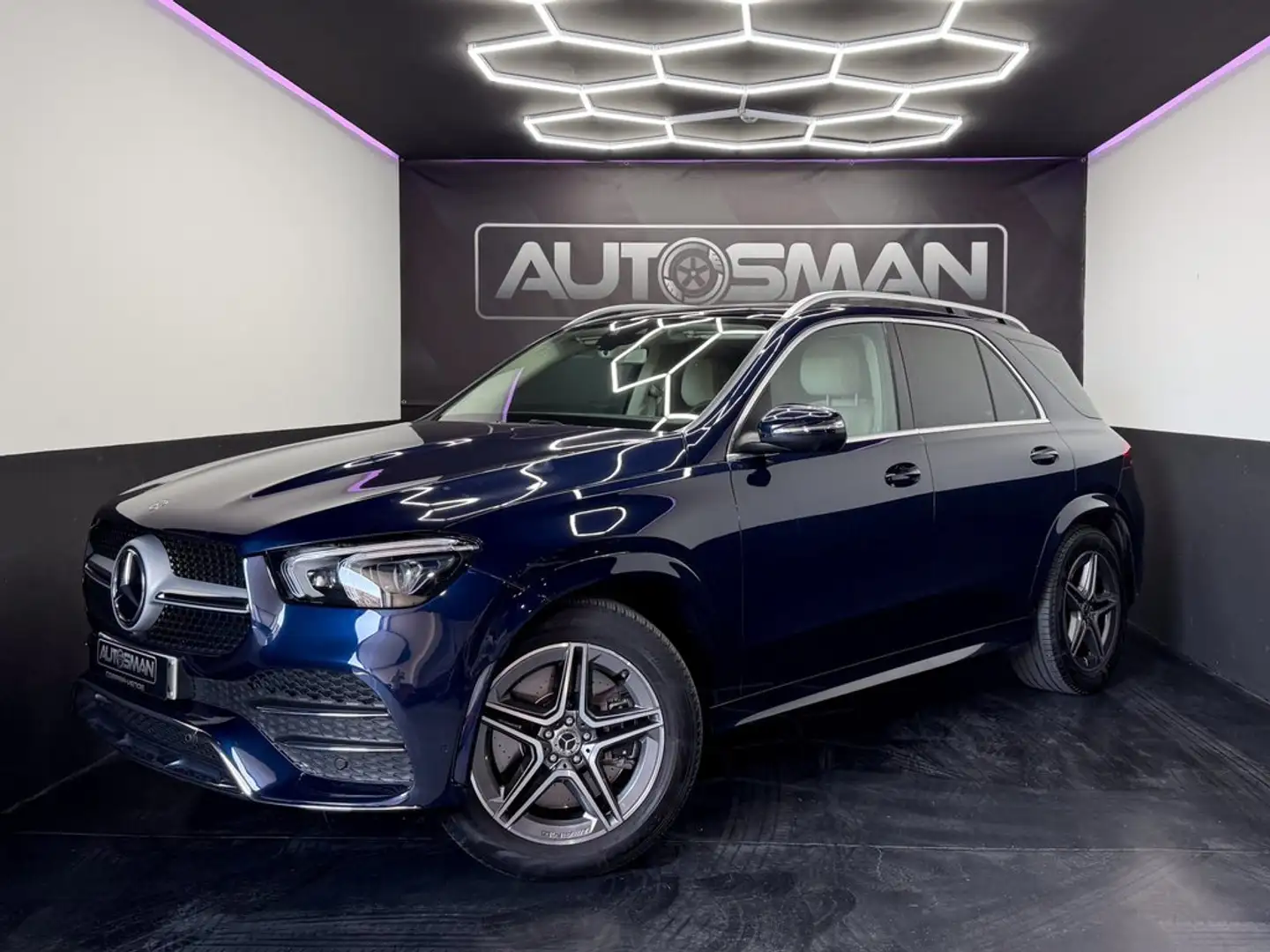 Mercedes-Benz GLE 450 4MATIC Azul - 1