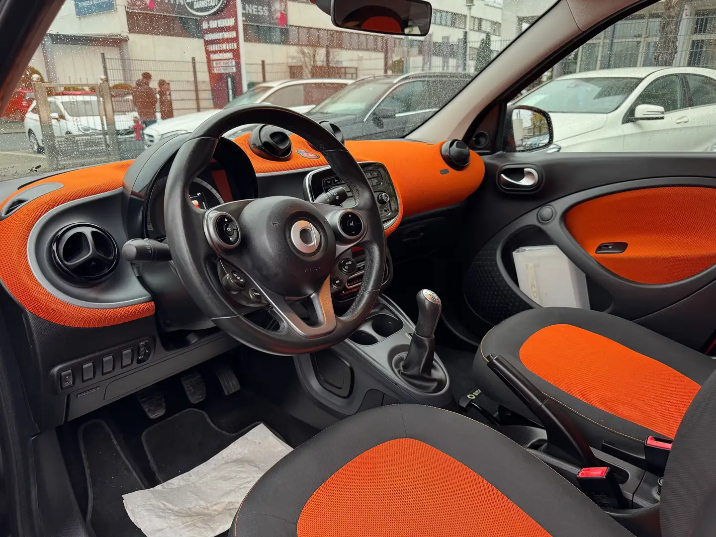 smart forFour TÜV AU NEU*KLIMA*ALUFELGEN*ALLWETTER*TEMPOMAT Orange - 2
