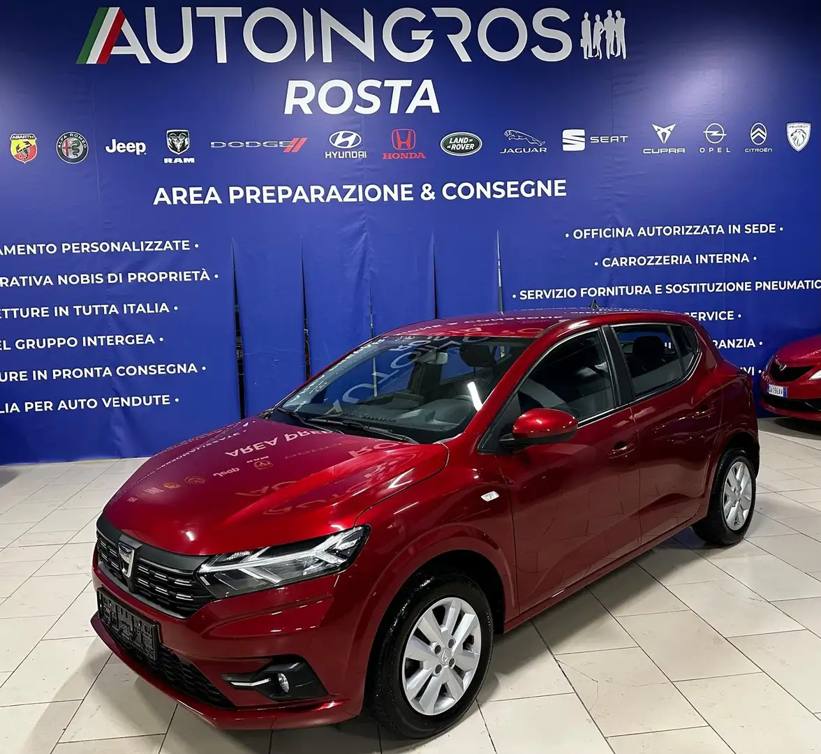 Dacia Sandero Streetway 1.0 tce Comfort 90cv USATO GARANTITO Rosso - 1