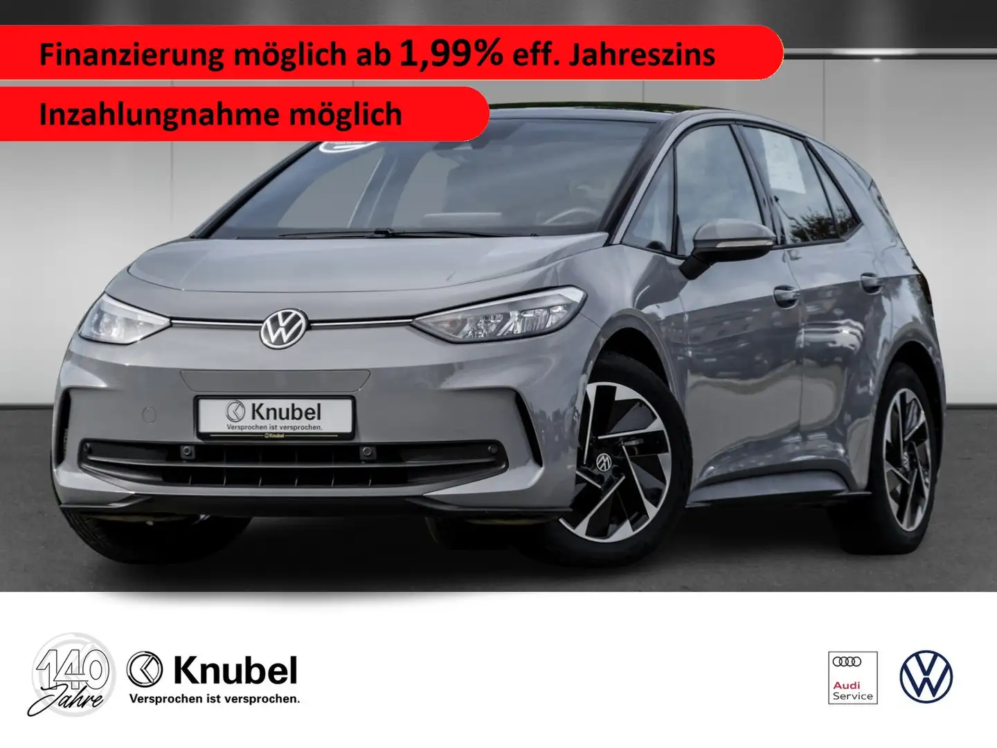 Volkswagen ID.3 Pro LED NaviPro Keyless ACC ParkAss+ RKamera Gris - 1