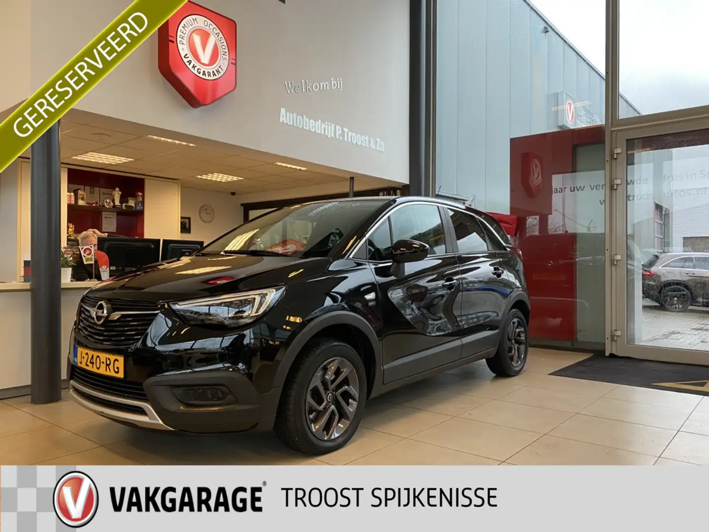 Opel Crossland X 1.2 Turbo Edition 2020, Zwart - 1