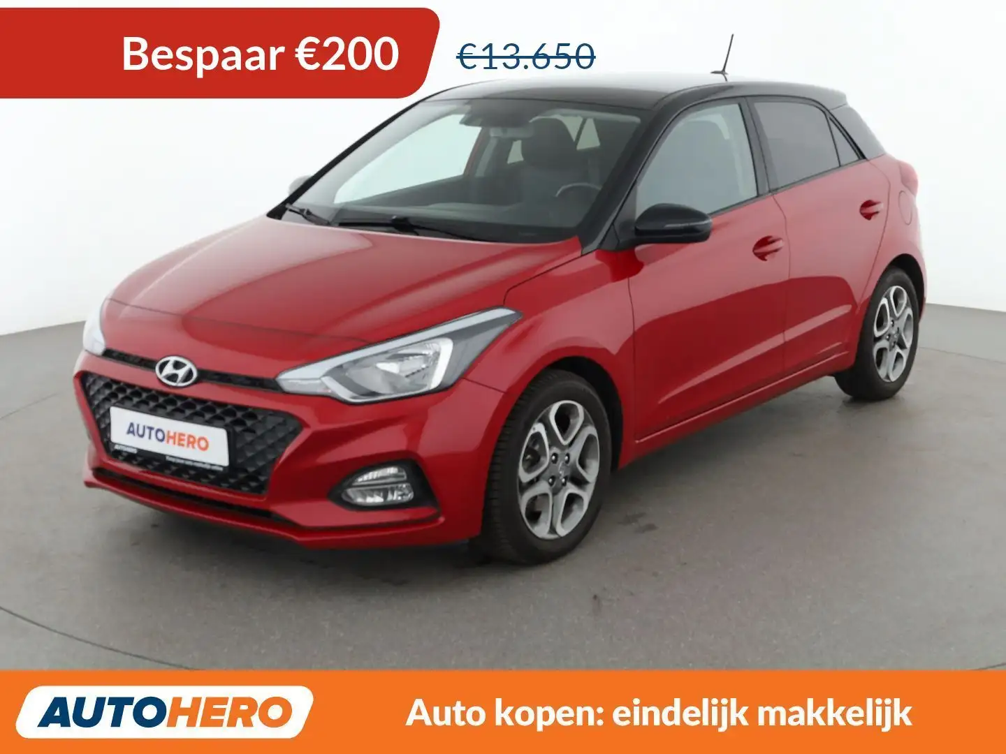 Hyundai i20 1.0 TGDI YES! Plus Rouge - 1