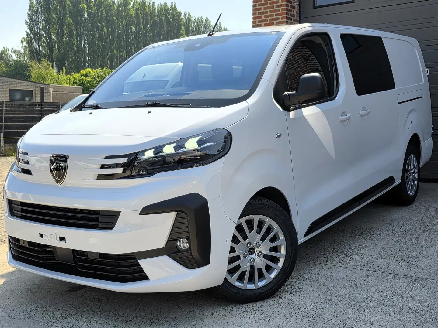 Peugeot Expert FULL OPTION 34.990EX DubCab NIEUW 0KM 2025 177PK Blanc - 1
