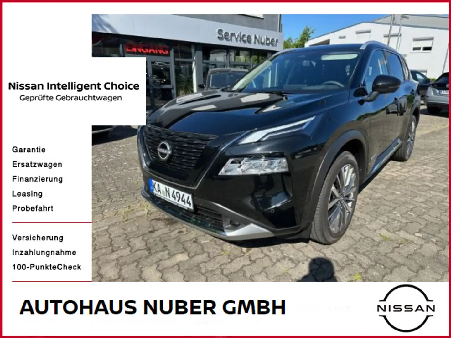 Nissan X-Trail 1,5 VCT e-Power e-4orce Tekna+ Schwarz - 1