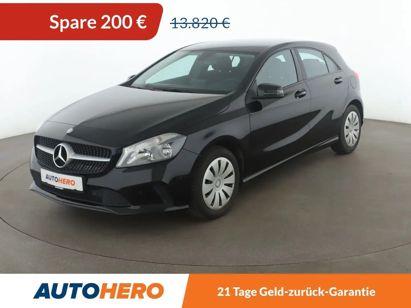 Mercedes-Benz A 160 A 160  *NAVI*PDC*SHZ*KLIMA*GARANTIE* Schwarz - 1